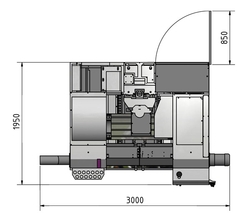 CNC obrábacie centrum OPTImill F 150 (16 pozícií)