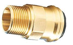 Priama zástrčková spojka AD 22 x 3/4“ AG (kužeľový závit)