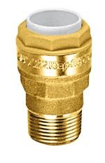 Priama zástrčková spojka AD 15 x 1/2“ AG