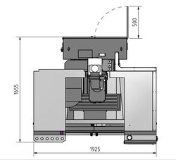 CNC frézka OPTImill F 80