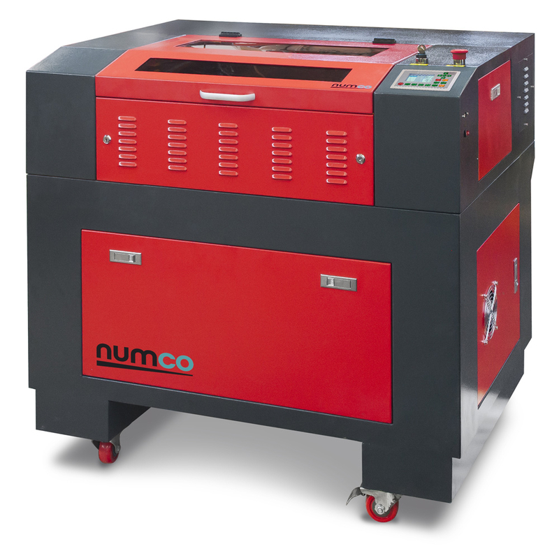 Gravírovací a rezací CO<sub>2</sub> laser Numco E 4060